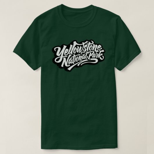 Yellowstone National Park T-shirt (Design voorkant)