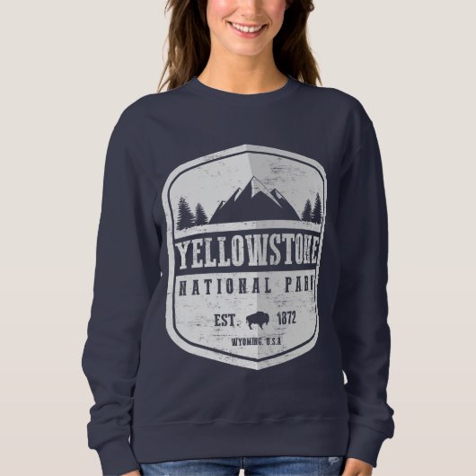 Yellowstone National Park  Trui (Voorkant)