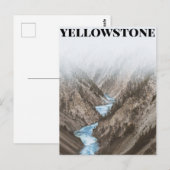 Yellowstone National Park, Verenigde Staten Briefkaart (Voorkant / Achterkant)