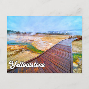 Yellowstone National Park, Verenigde Staten Briefkaart