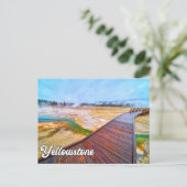 Yellowstone National Park, Verenigde Staten Briefkaart (Staand voorkant)