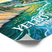 Yellowstone National Park Vibrant Bird Osprey Poster (Hoek)