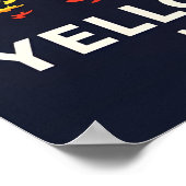 Yellowstone National Park – Vibrant Geyser Poster (Hoek)