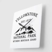 Yellowstone National Park Vierkante Klok (Hoek)