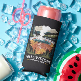 Yellowstone National Park Warmwaterbron Seltzer Blikjeskoeler
