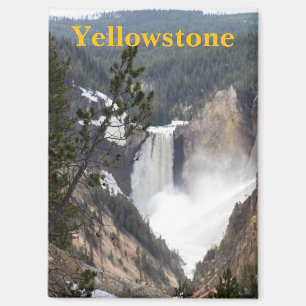 Yellowstone National Park Waterval Magneet