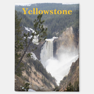 Yellowstone National Park Waterval Magneet
