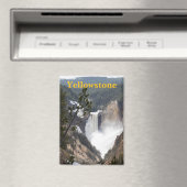 Yellowstone National Park Waterval Magneet (Insitu (Vaatwasser))