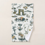 Yellowstone National Park Wildlife Pattern Handdoek (Handdoek)