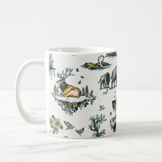 Yellowstone National Park Wildlife Pattern Koffiemok