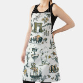 Yellowstone National Park Wildlife Pattern Schort (Insitu)