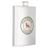 Yellowstone National Park Wolf Flacon (Rechts)