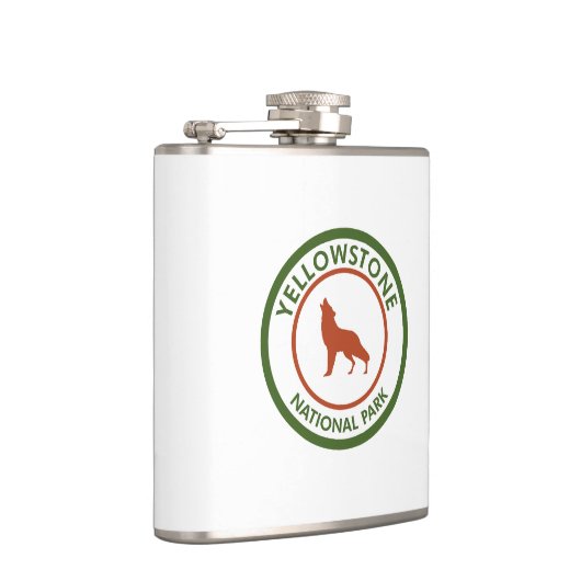 Yellowstone National Park Wolf Heupfles (Rechts)