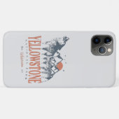 Yellowstone National Park Wolf Mountains  Case-Mate iPhone Case (Achterkant (horizontaal))