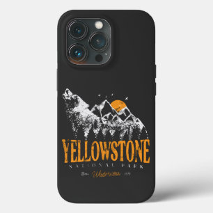 Yellowstone National Park Wolf Mountains  Case-Mate iPhone Case