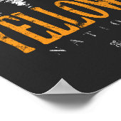 Yellowstone National Park Wolf Mountains  Poster (Hoek)