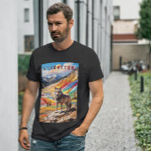 Yellowstone National Park Wolf Mountains T-shirt