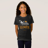 Yellowstone National Park Wolf Mountains  T-shirt (Voorkant volledig)