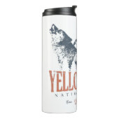 Yellowstone National Park Wolf Mountains  Thermosbeker (Gedraaid links)