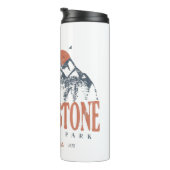 Yellowstone National Park Wolf Mountains  Thermosbeker (Geroteerd rechts)