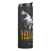 Yellowstone National Park Wolf Mountains  Thermosbeker (Gedraaid links)