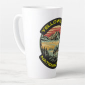 Yellowstone National Park wolfbergen Latte Mok (Linkerhoek)