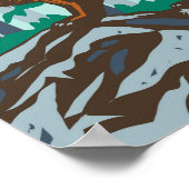 Yellowstone National Park Wolverine  Poster (Hoek)