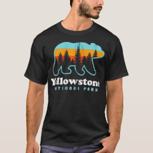 Yellowstone National Park Wyoming Beer Mannen Wome T-shirt