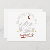 Yellowstone National Park Wyoming Briefkaart (Voorkant / Achterkant)