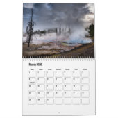 Yellowstone National Park-Wyoming Kalender (Mar 2026)