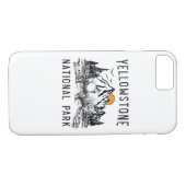 Yellowstone National Park Wyoming Mountain Case-Mate iPhone Case (Achterkant (Horizontaal))