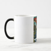 Yellowstone National Park, Wyoming-reisposter Magische Mok (Links)