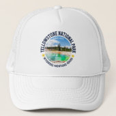 Yellowstone National Park Wyoming U..S.A. Trucker Pet (Voorkant)