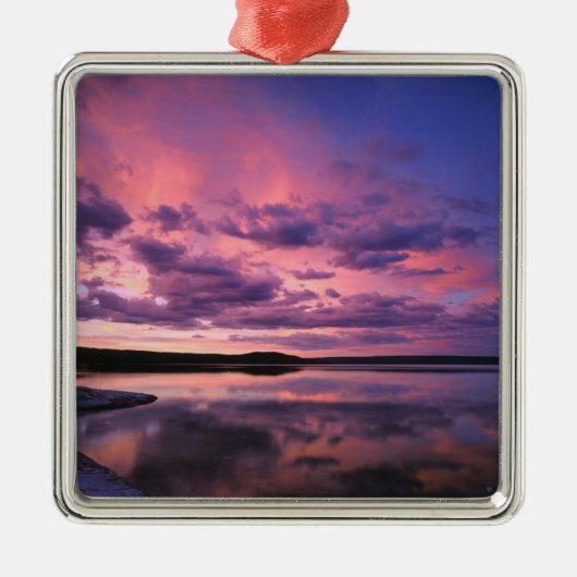 Yellowstone National Park, Wyoming. VS. Metalen Ornament (Voorkant)