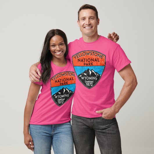 Yellowstone National Park Wyoming Wandelaar Hi T-shirt (Unisex)