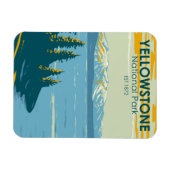 Yellowstone National Park Yellowstone Lake  Magneet (Horizontaal)