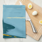 Yellowstone National Park Yellowstone Lake  Theedoek (Quarter Fold)