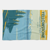 Yellowstone National Park Yellowstone Lake  Theedoek (Horizontaal)