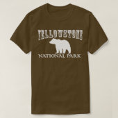 Yellowstone National Park Yellowstone mok Yellowst T-shirt (Design voorkant)