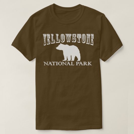 Yellowstone National Park Yellowstone mok Yellowst T-shirt (Design voorkant)