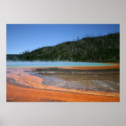 Yellowstone Nationalpark Poster (Voorkant)