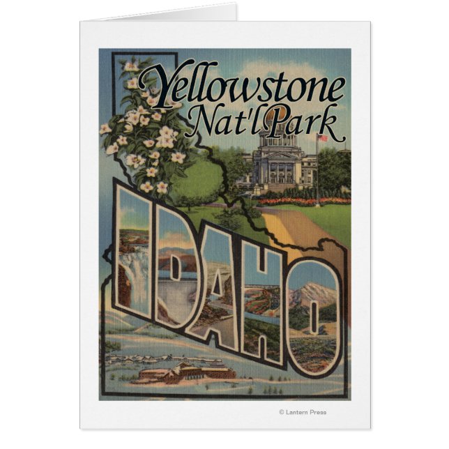Yellowstone Nat'l Park, Idaho (Voorkant)