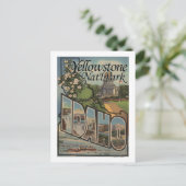 Yellowstone Nat'l Park, Idaho Briefkaart (Staand voorkant)