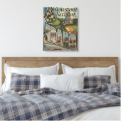 Yellowstone Nat'l Park, Idaho Canvas Afdruk (Insitu (Slaapkamer))