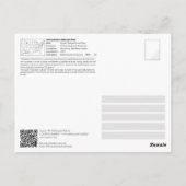 Yellowstone NP - Bovenste geelsteen Herfsten Briefkaart (Achterkant)
