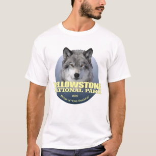 Yellowstone NP (grijze wolf) 2 WT T-shirt