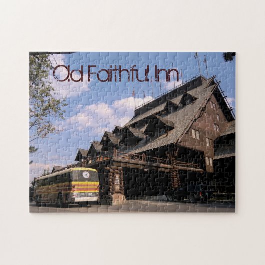Yellowstone Old Faithful Inn - Puzzle Legpuzzel (Horizontaal)