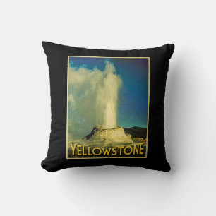 Yellowstone Old Faithful Kussen