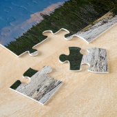 Yellowstone Old Faithful Landscape Foto Legpuzzel (Zijkant)