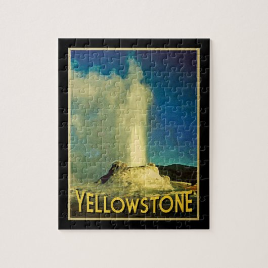 Yellowstone Old Faithful Legpuzzel (Verticaal)